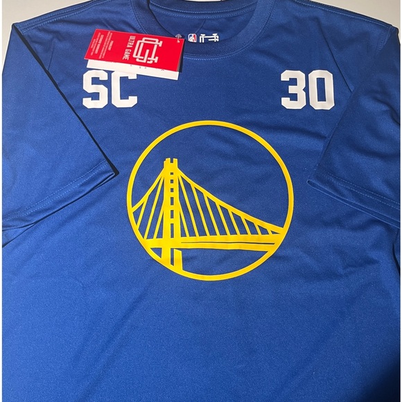 Ultra Game NBA Golden State Warriors - Stephen Curry Mens Active Tee Shirt - Picture 6 of 13